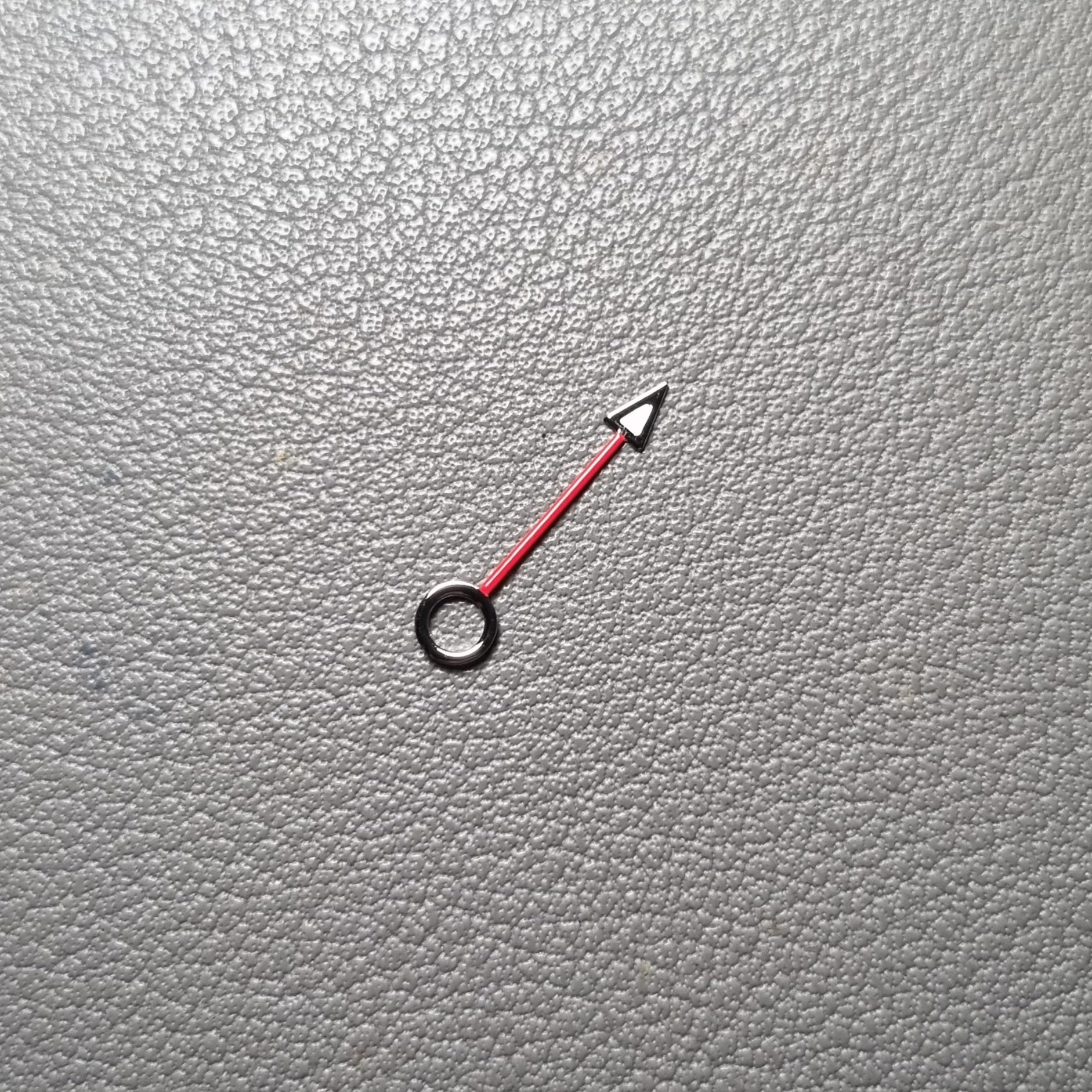 GMT Hand For NH34 / 4R34 - Red and Silver (Small Arrow) - HAN091A