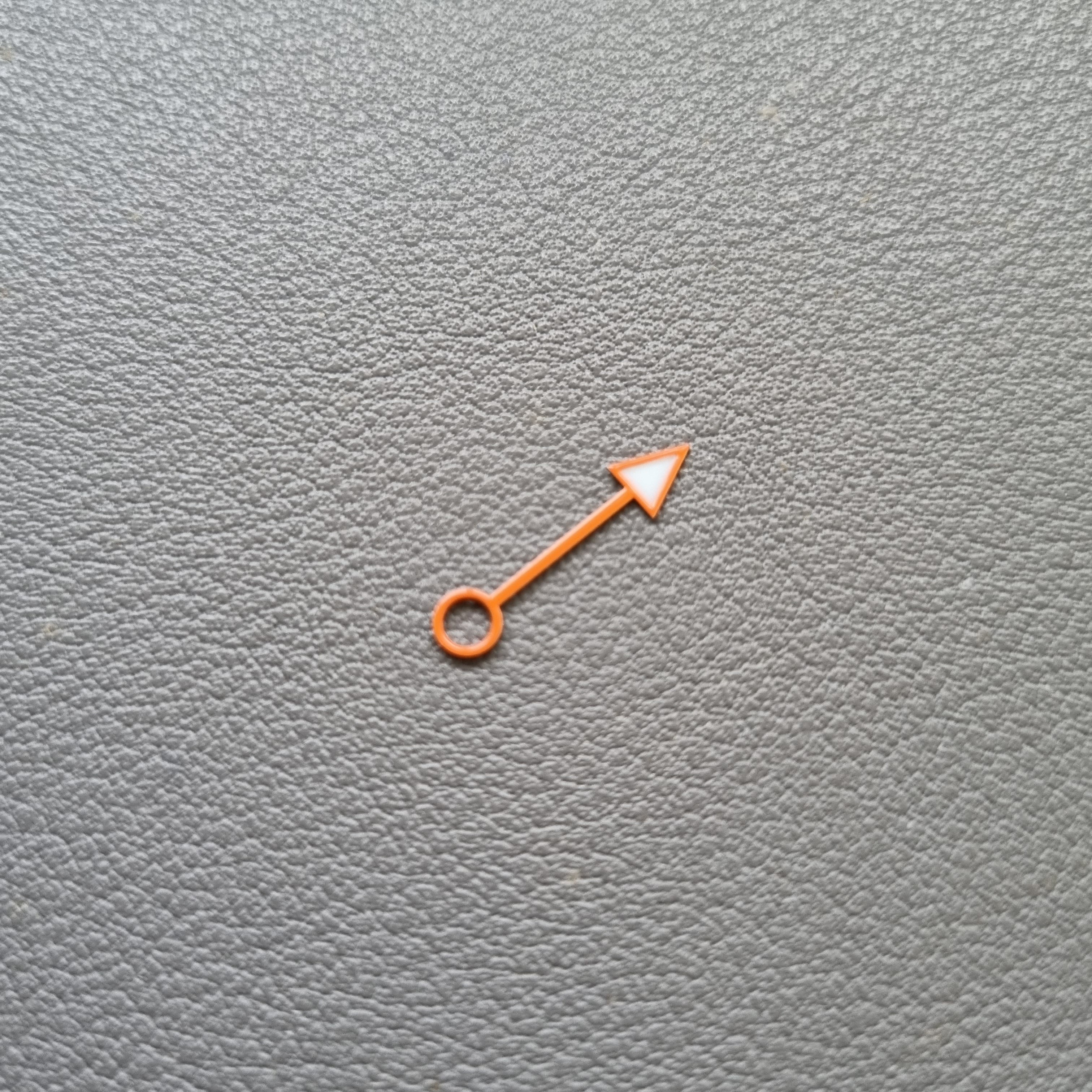 GMT Hand For NH34 / 4R34 - Orange - HAN086