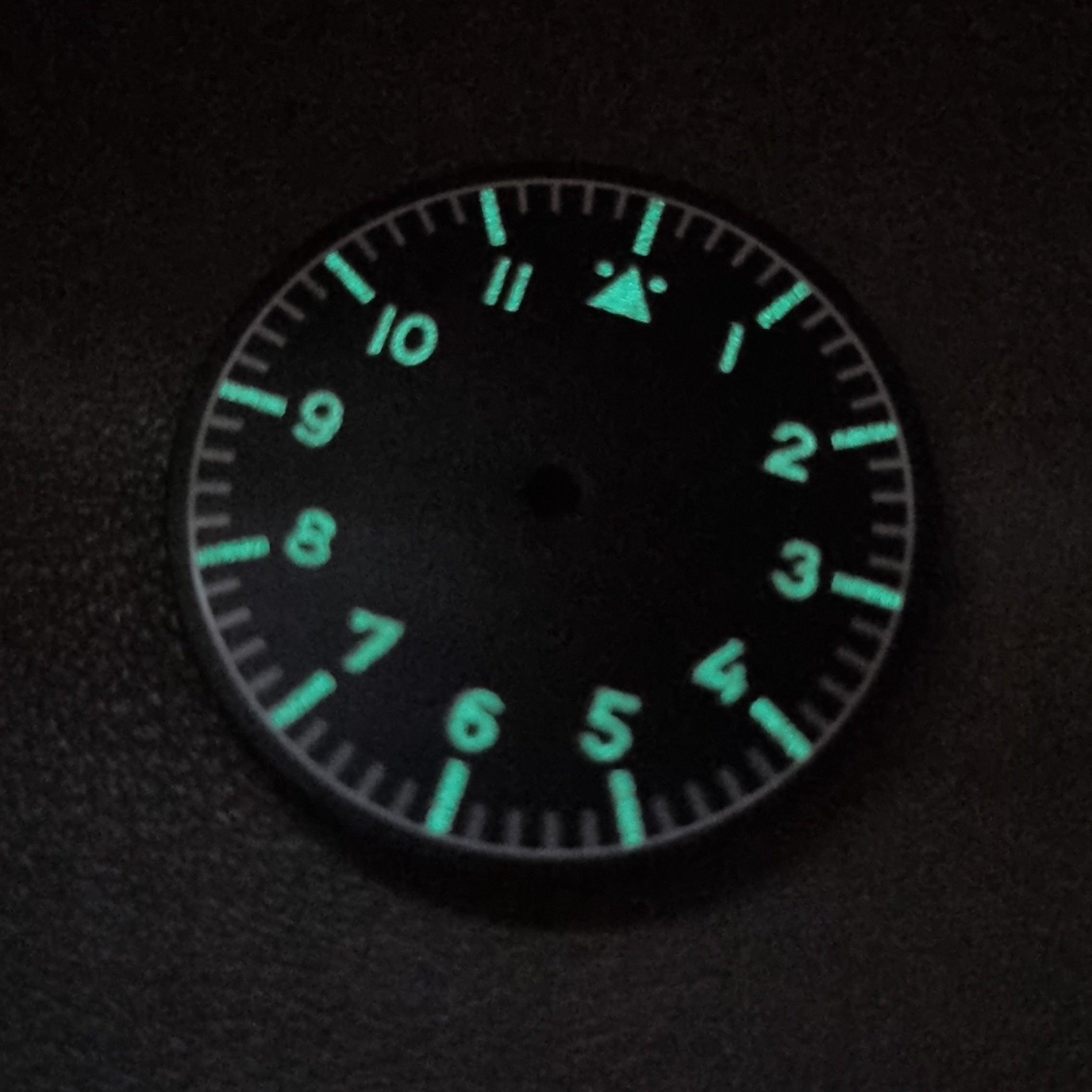 DIA046 Sterile Black Pilot Dial