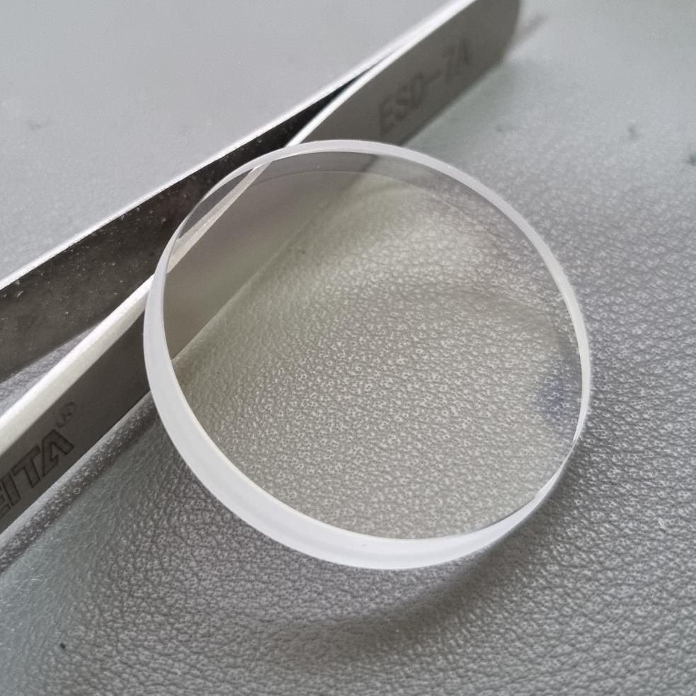 CRS010 Flat Sapphire Crystal For Sloped Inserts - No Beveled Edge