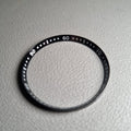 CHR046 Polished Black Spectre Chapter Ring for SKX007 / SKX009 / SRPD