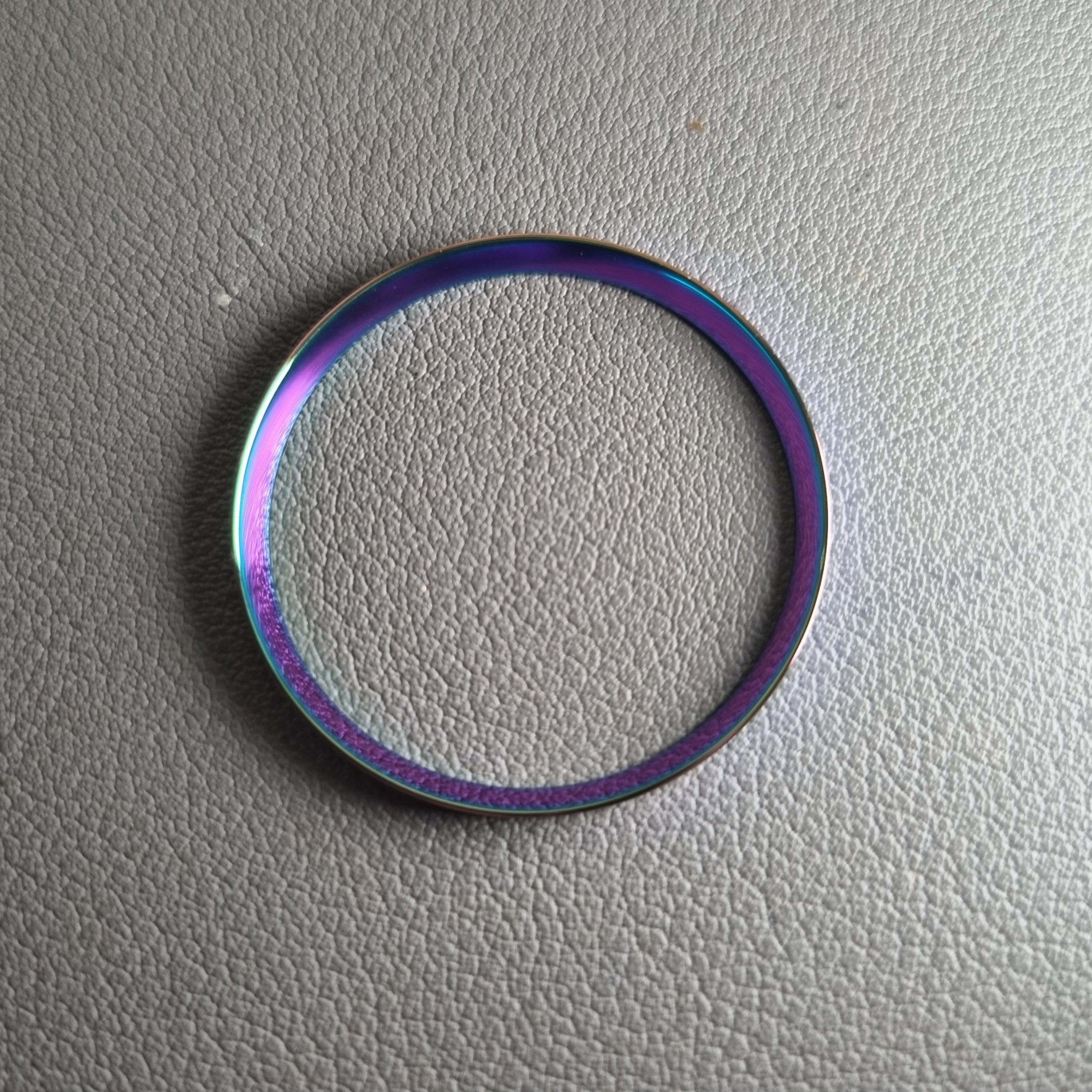 CHR049 Polished Oil Slick Chapter Ring for SKX007 / SKX009 / SRPD