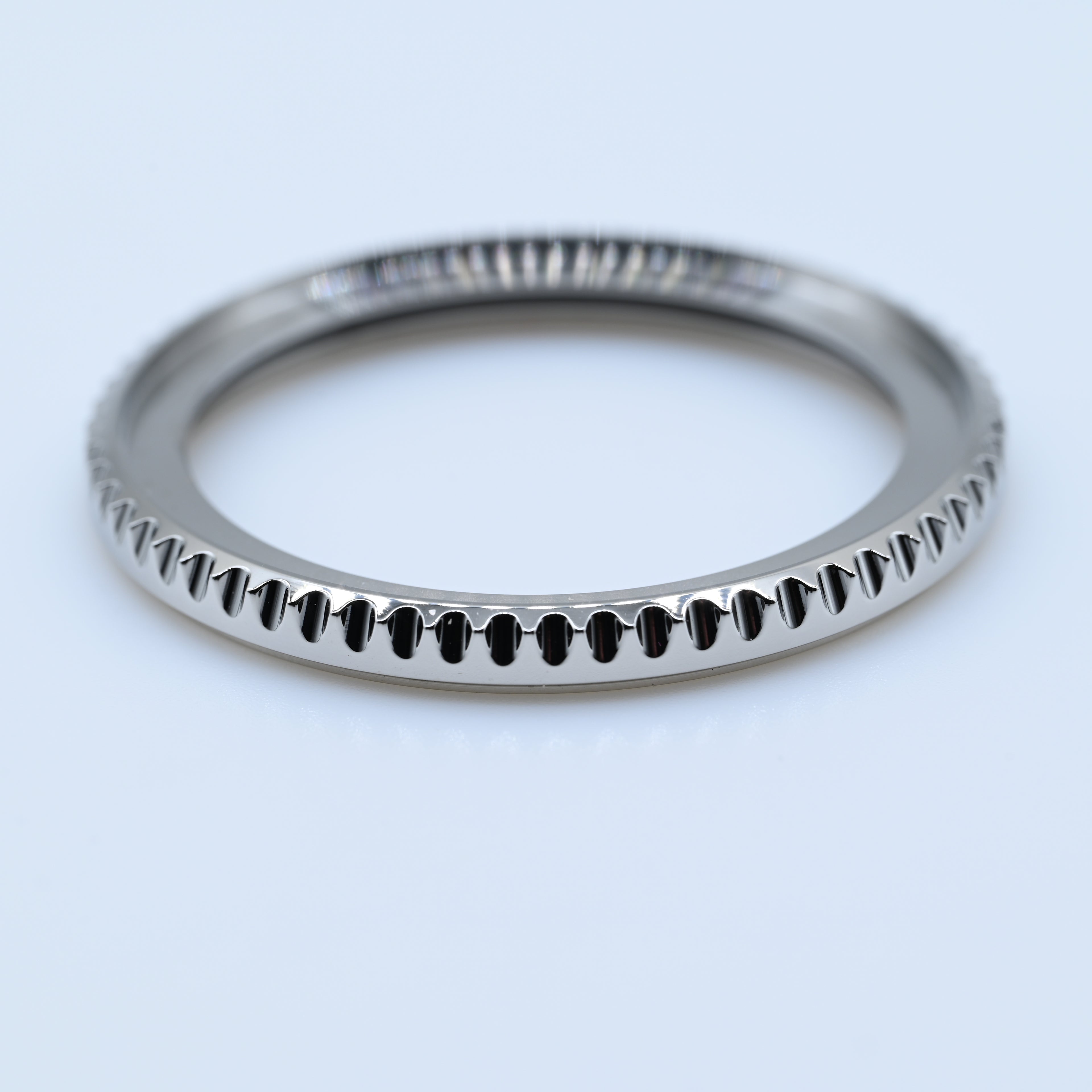 Polished Submariner-Style Bezel - Silver - BEZ001