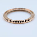 Polished Sub Bezel in PVD Rose Gold - BEZ005R