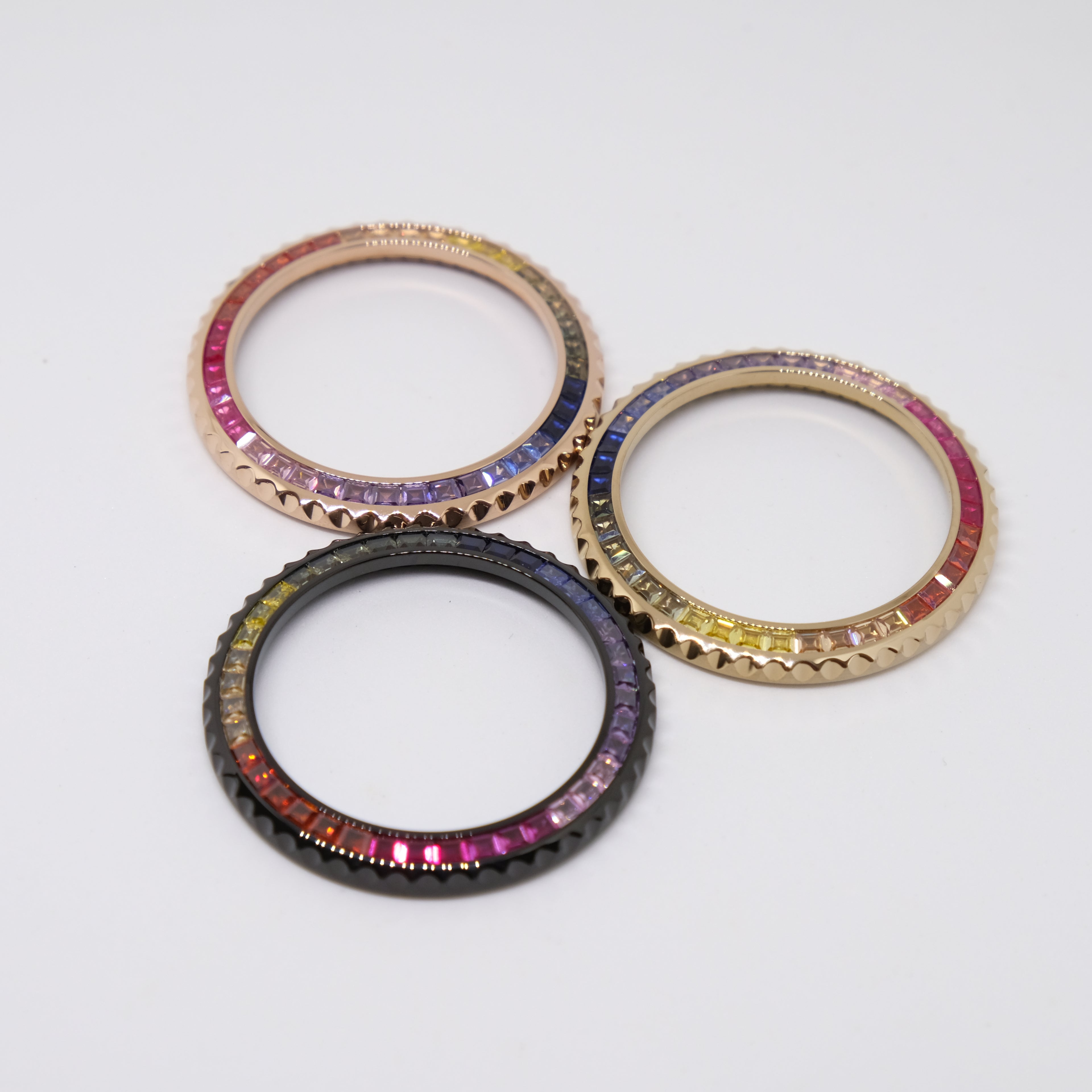 BEZ008 Polished Jewelled Bezel
