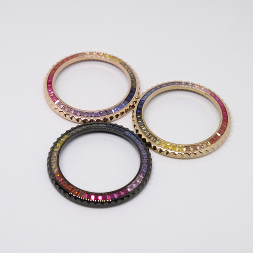 BEZ008 Polished Jewelled Bezel