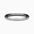 BEZ011 Polished Coin Edge Bezel - Silver