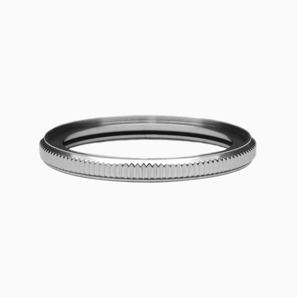 BEZ011 Polished Coin Edge Bezel - Silver
