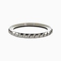 Turbine Style Bezel - Polished Silver - BEZ018