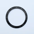 BZI001BK 38mm Black Yachtmaster Style Sloped Ceramic Insert