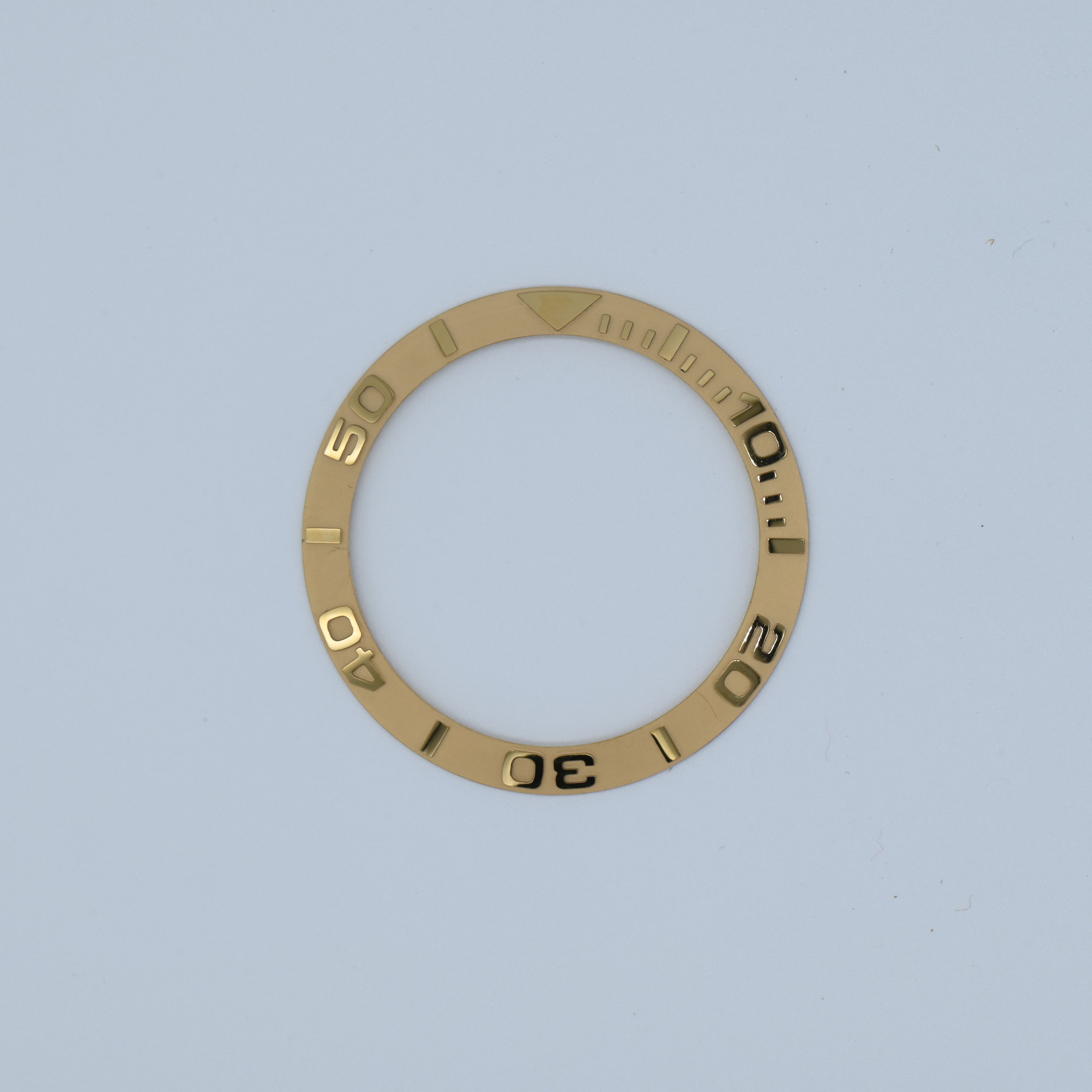 BZI002GD 38mm Gold Yachtmaster Style Sloped Insert