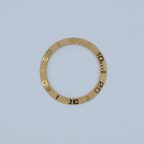 BZI002GD 38mm Gold Yachtmaster Style Sloped Insert