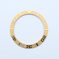 BZI002GD 38mm Gold Yachtmaster Style Sloped Insert