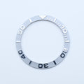 BZI002SI 38mm Silver Yachtmaster Style Sloped Insert