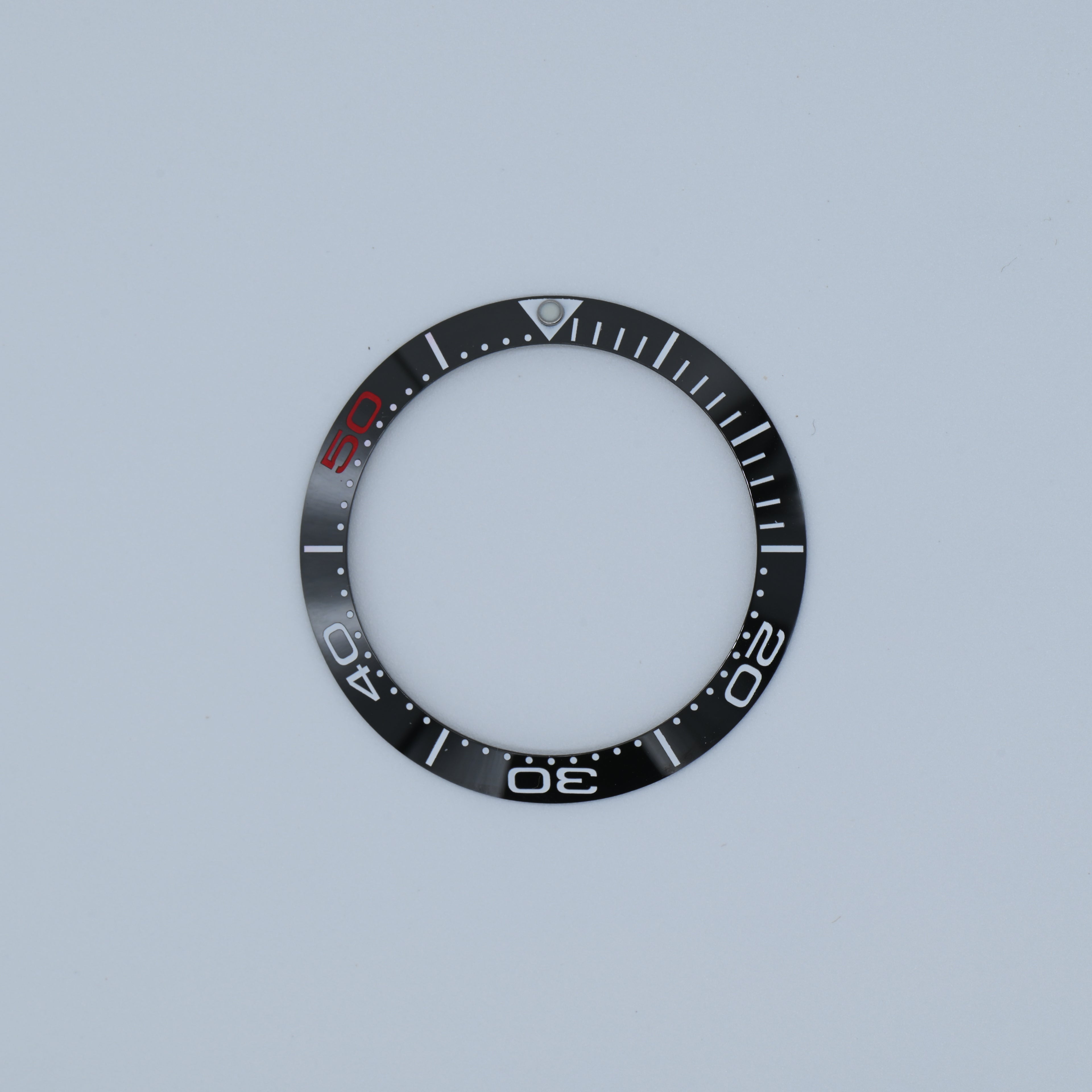 BZI005 38mm Black with Red 50 SMP Style Sloped Ceramic Insert