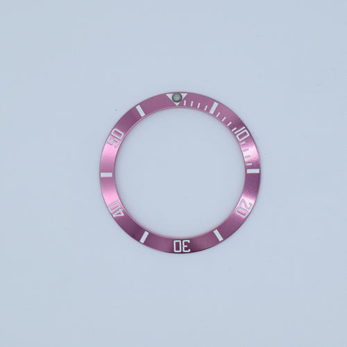 BZI006FU 38mm Fuchsia Sub Style Sloped Aluminium Insert