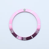 BZI006FU 38mm Fuchsia Sub Style Sloped Aluminium Insert