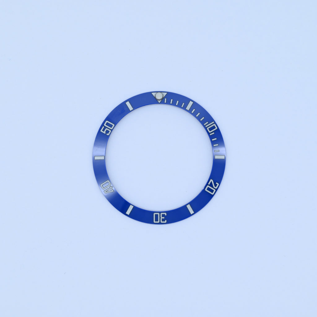 BZI007 38mm Sub Style Lumed Ceramic Insert - Blue