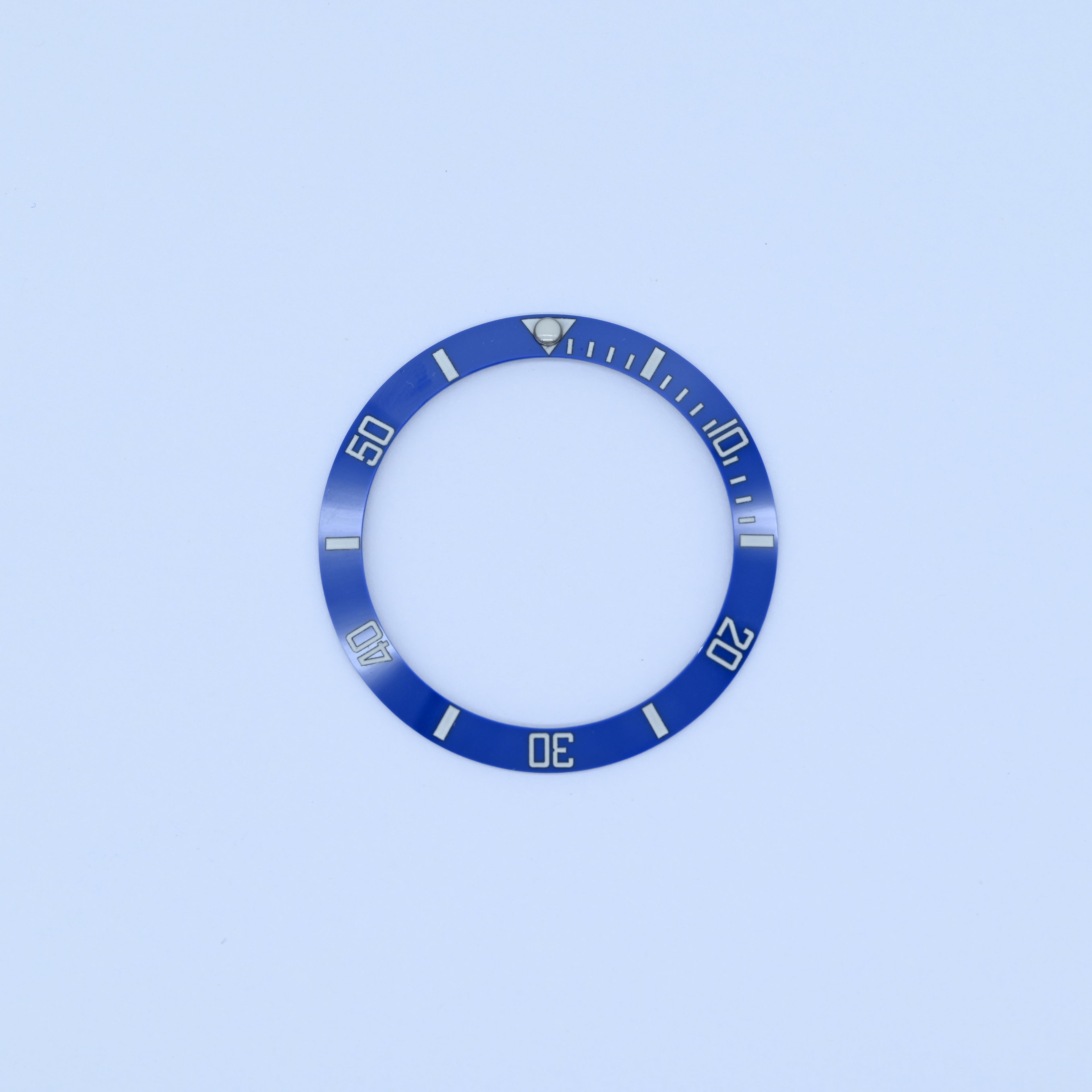 BZI007 38mm Sub Style Lumed Ceramic Insert - Blue