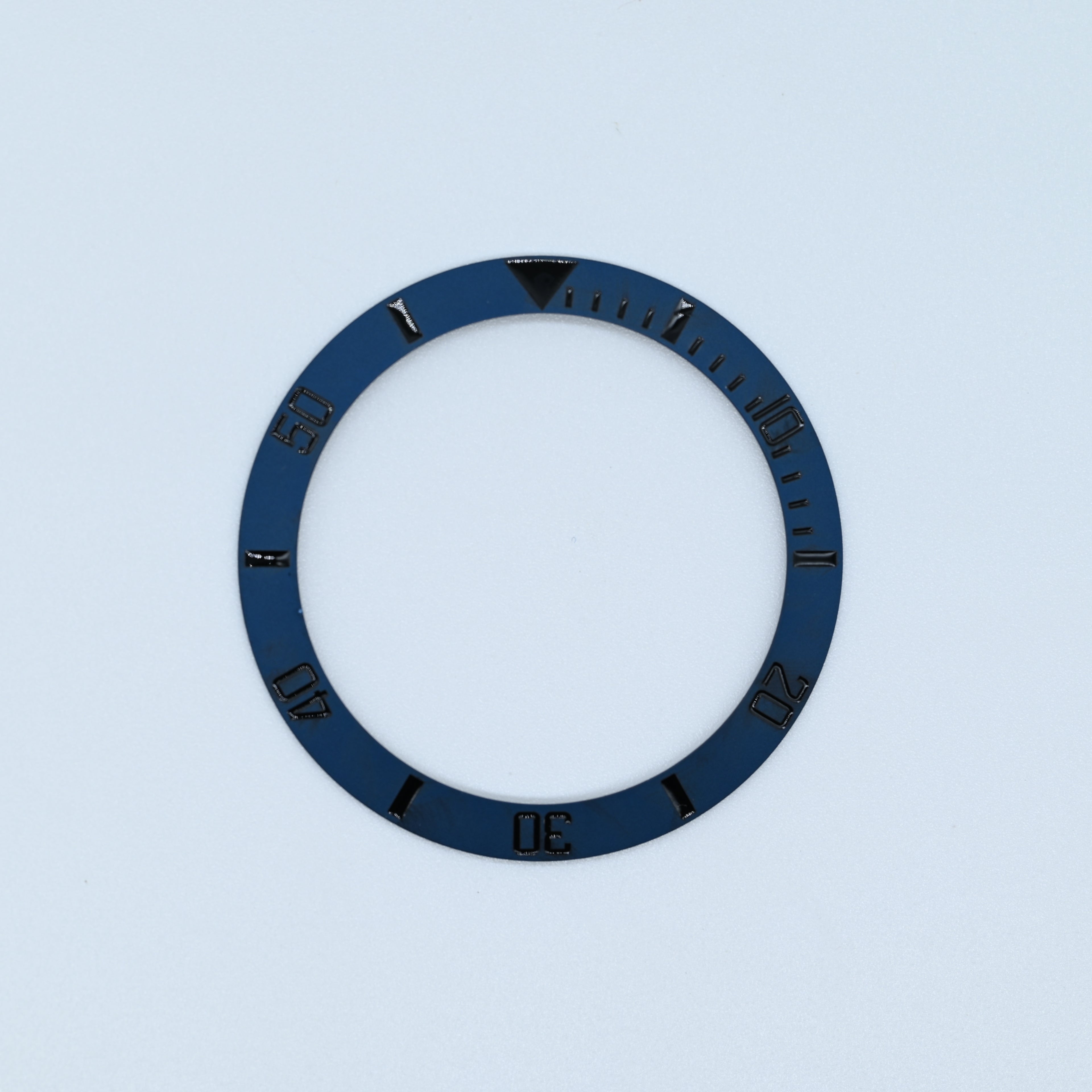 BZI008MTBL2 38mm Matte Blue SUB Style Sloped Ceramic Insert