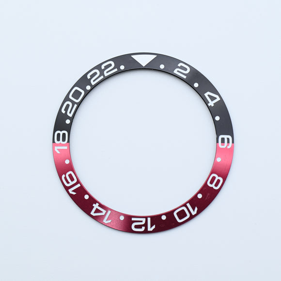 BZI009COK 38mm Black and Red with White Text 
