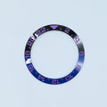 BZI019BATPU 38mm Batman with Purple Text GMT Style Sloped Insert