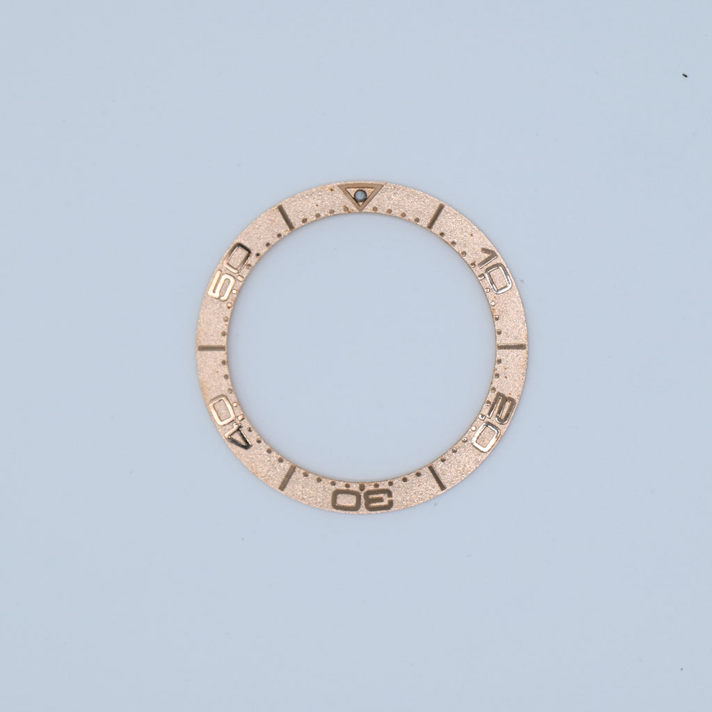 BZI022STRG 38mm Rose Gold SMP Style Sloped Steel Insert