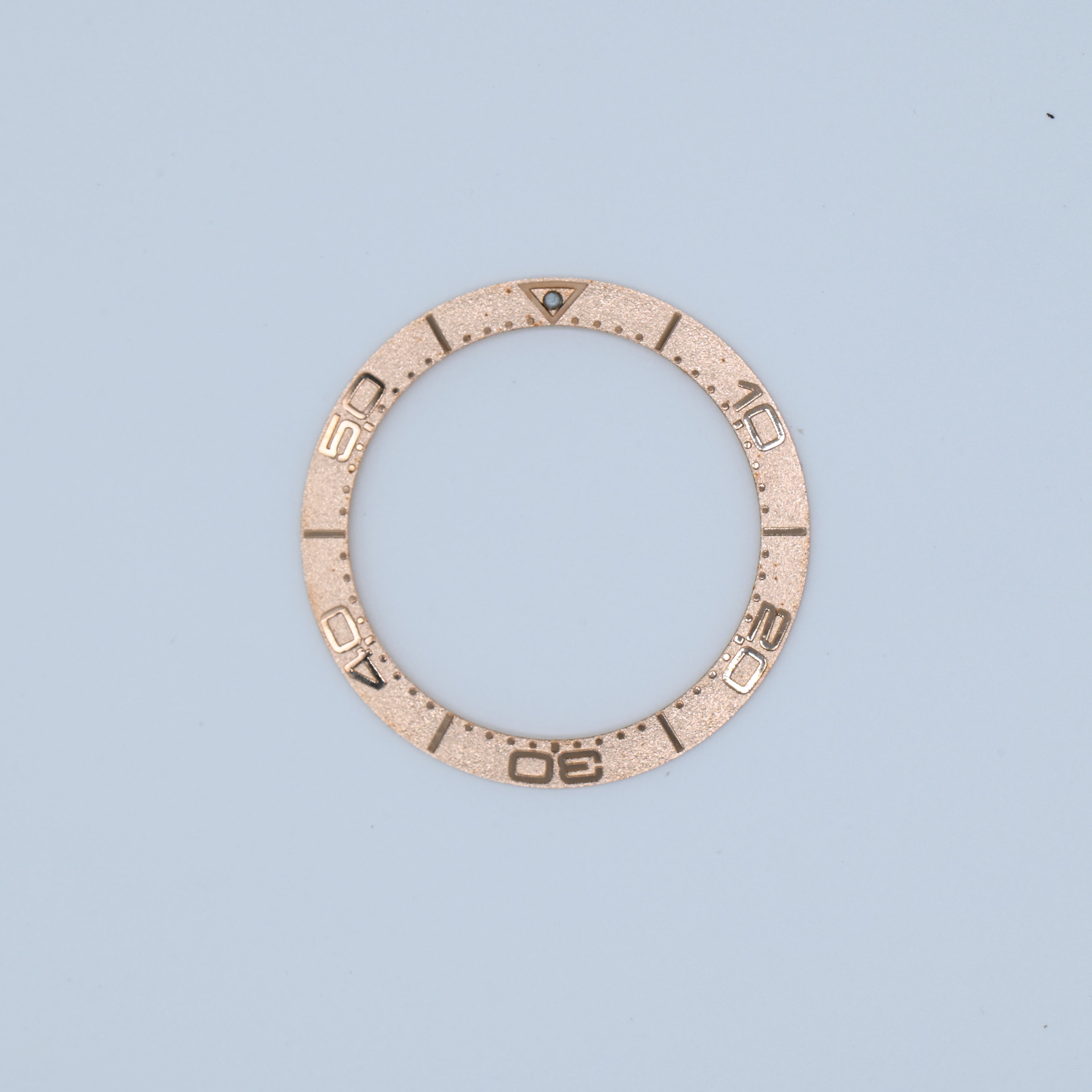 BZI022STRG 38mm Rose Gold SMP Style Sloped Steel Insert