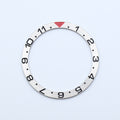 BZI029 38mm Dual-Time steel Insert with Red Triangle
