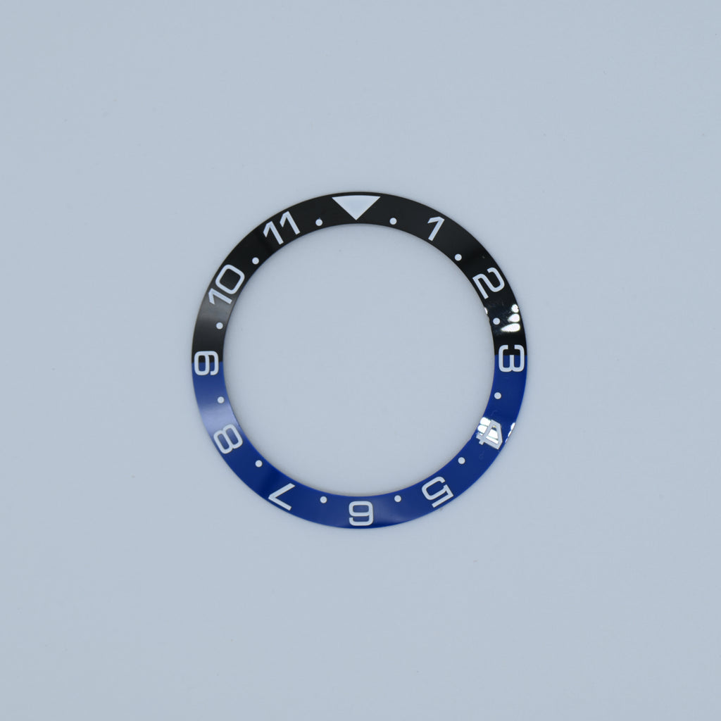 BZI041 38mm Dual Time Batman Sloped Ceramic Insert