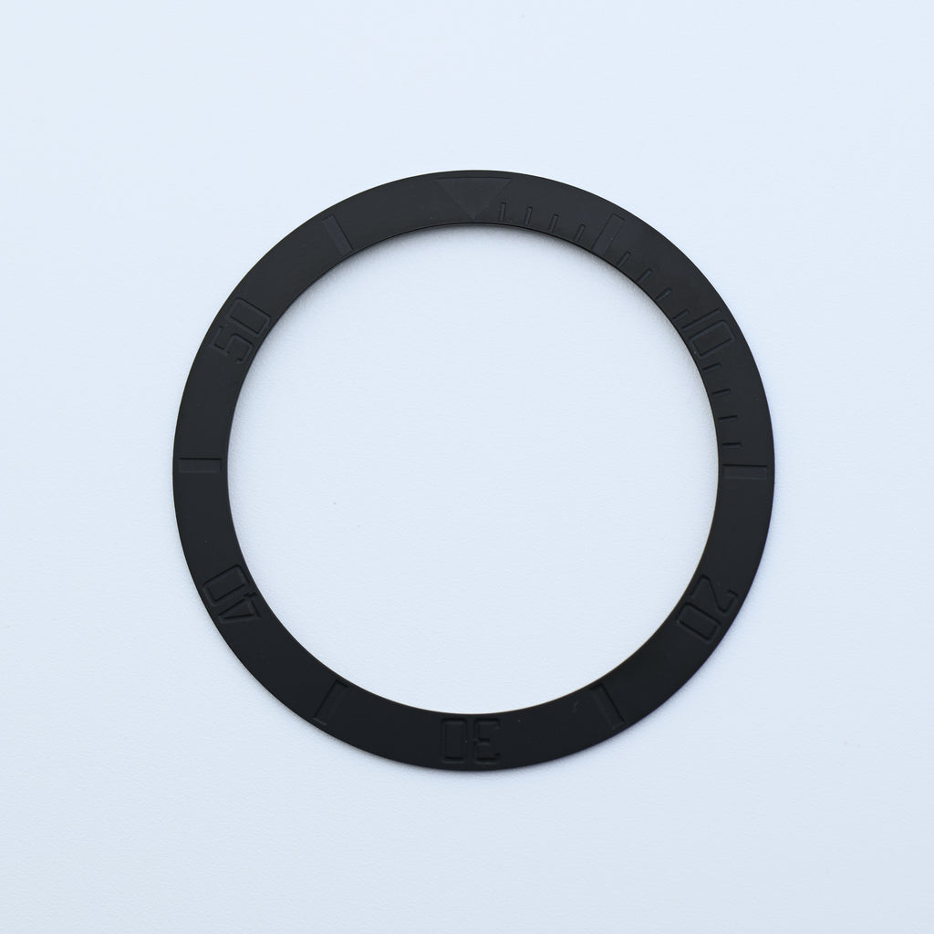 BZI044 38mm Sub Style Stealth Black Sloped Ceramic Insert