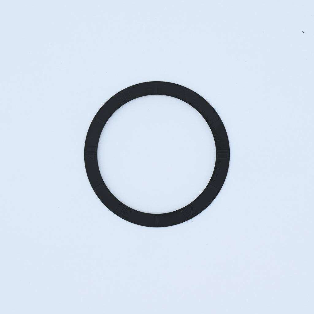 BZI044 38mm Sub Style Stealth Black Sloped Ceramic Insert