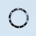 BZI062 38mm Black Dual-Time Sloped Ceramic Insert