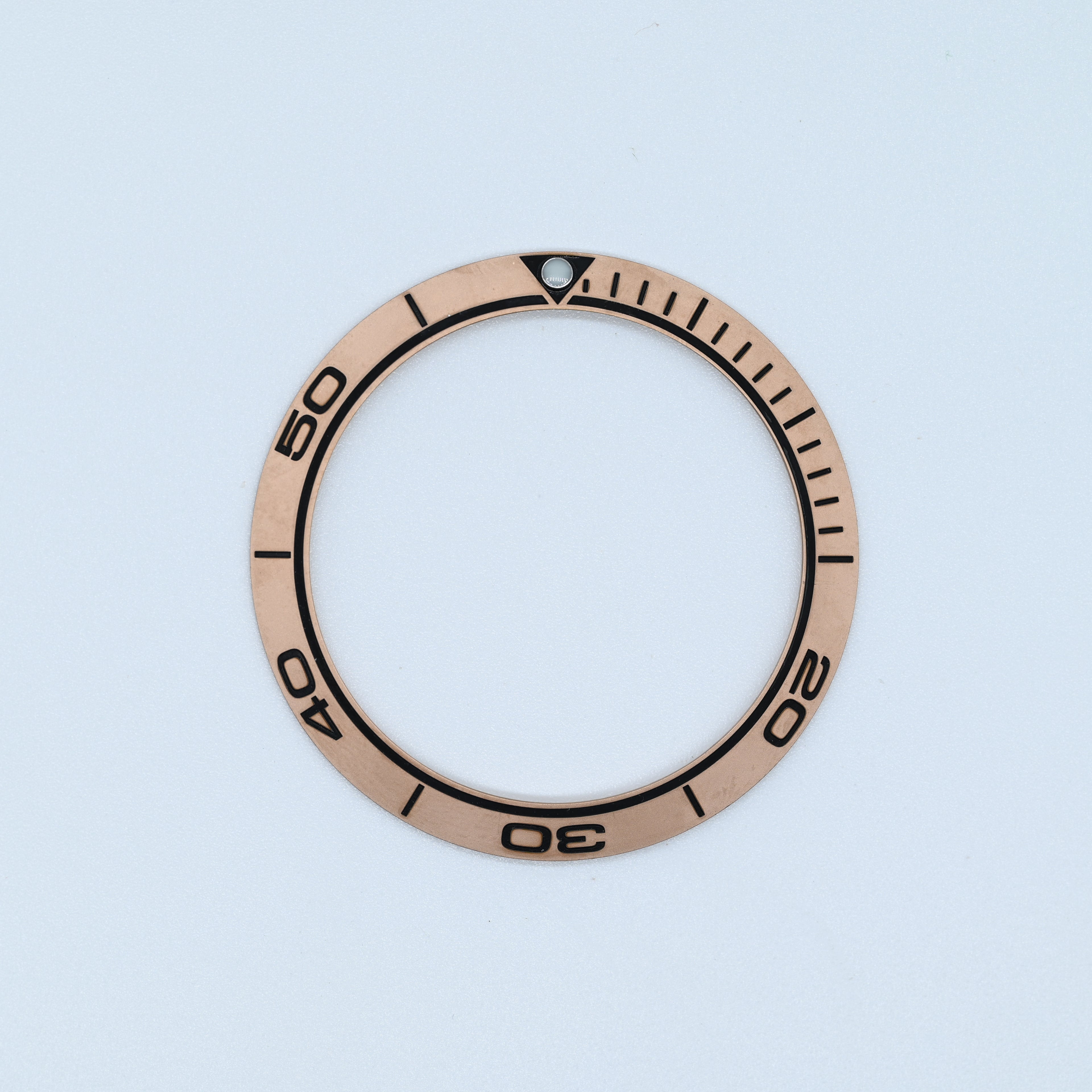 BZI069 38mm PO Style Matte Rose Sloped Insert