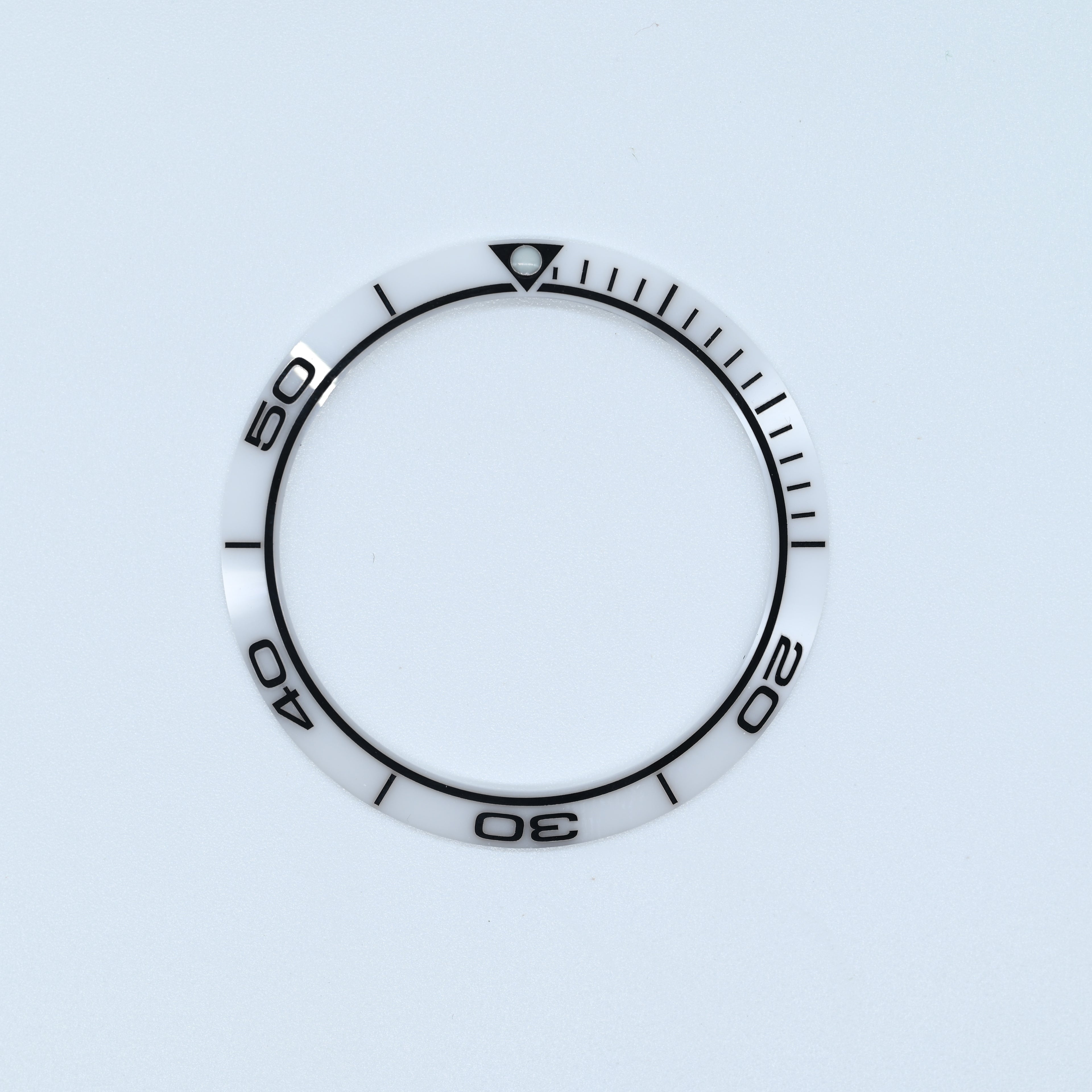 BZI070 38mm PO Style White Sloped Insert