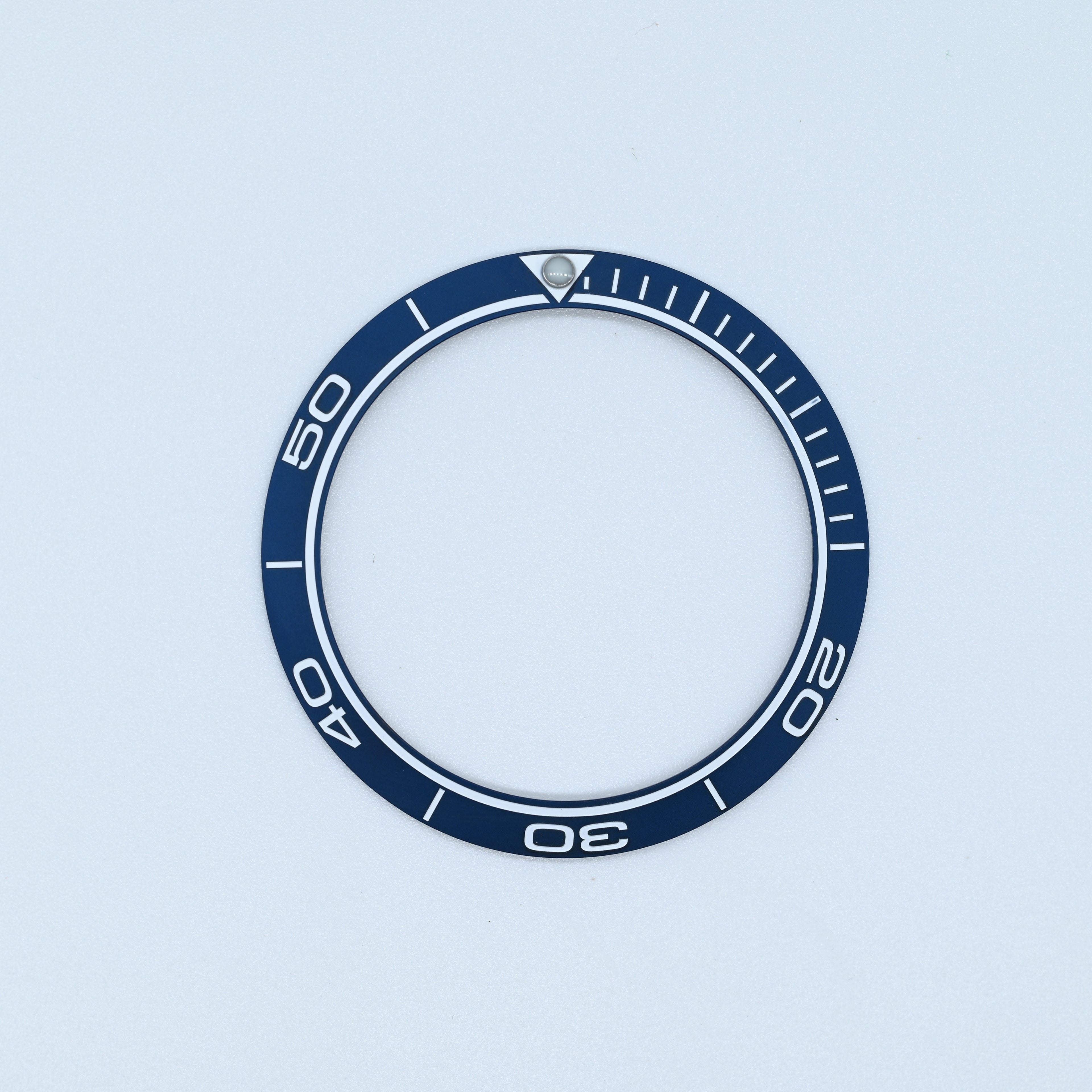 BZI071 38mm PO Style Matte Aegean Blue Sloped Insert