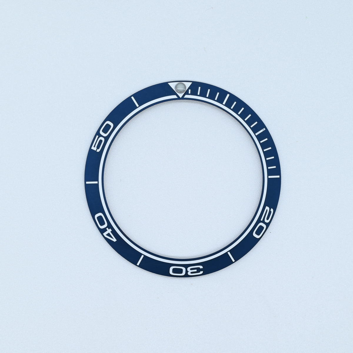 Blue Matte Insert BZI071 38mm PO Style Matte Aegean Blue Sloped Insert – Mod Mode Watches