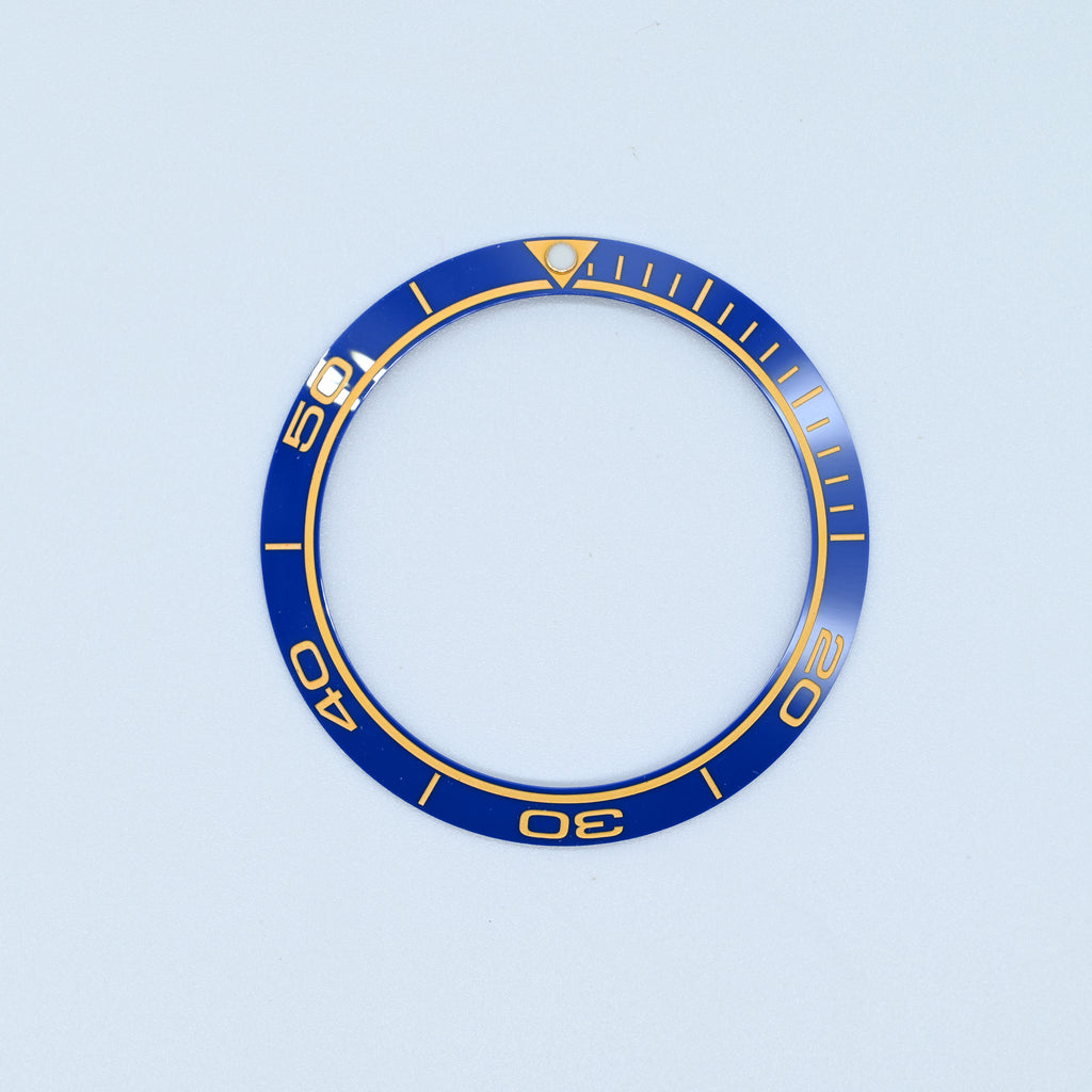 BZI072 38mm PO Style Blue Sloped Insert