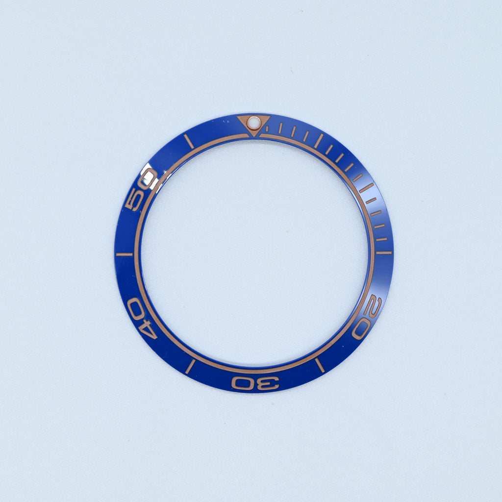 BZI072 38mm PO Style Blue Sloped Insert