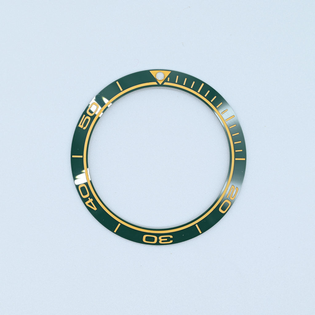 BZI073 38mm PO Style Green Sloped Insert