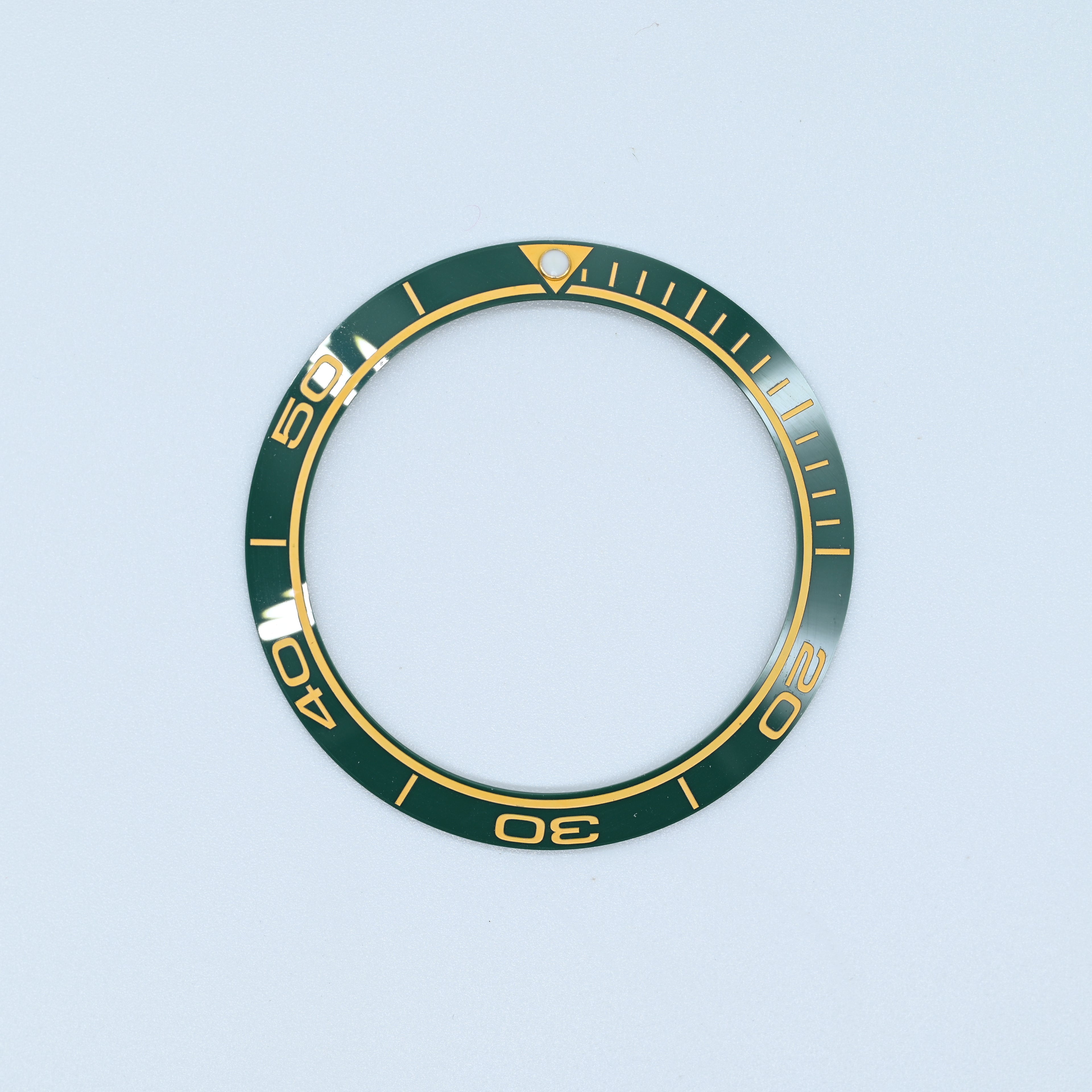 BZI073 38mm PO Style Green Sloped Insert