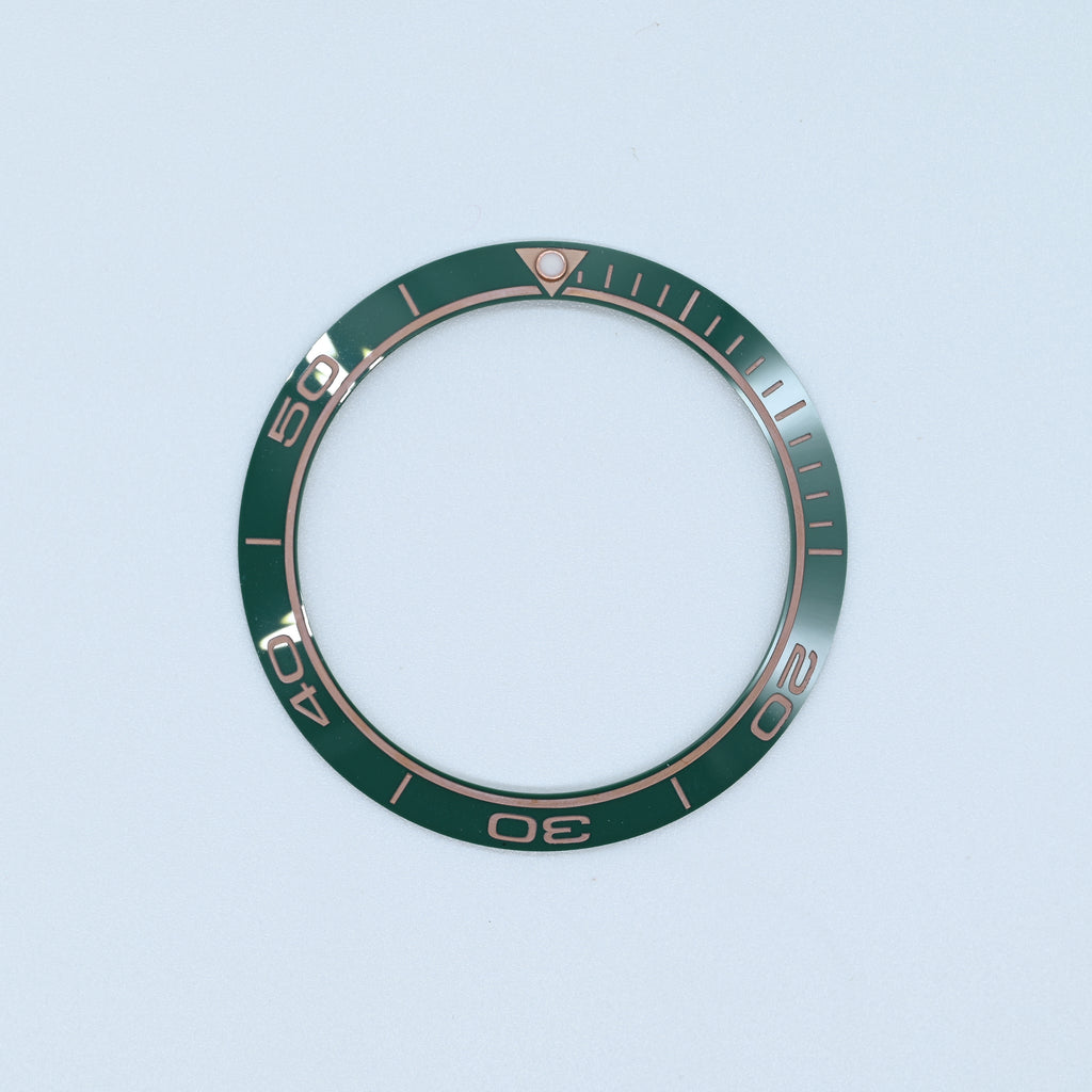 BZI073 38mm PO Style Green Sloped Insert