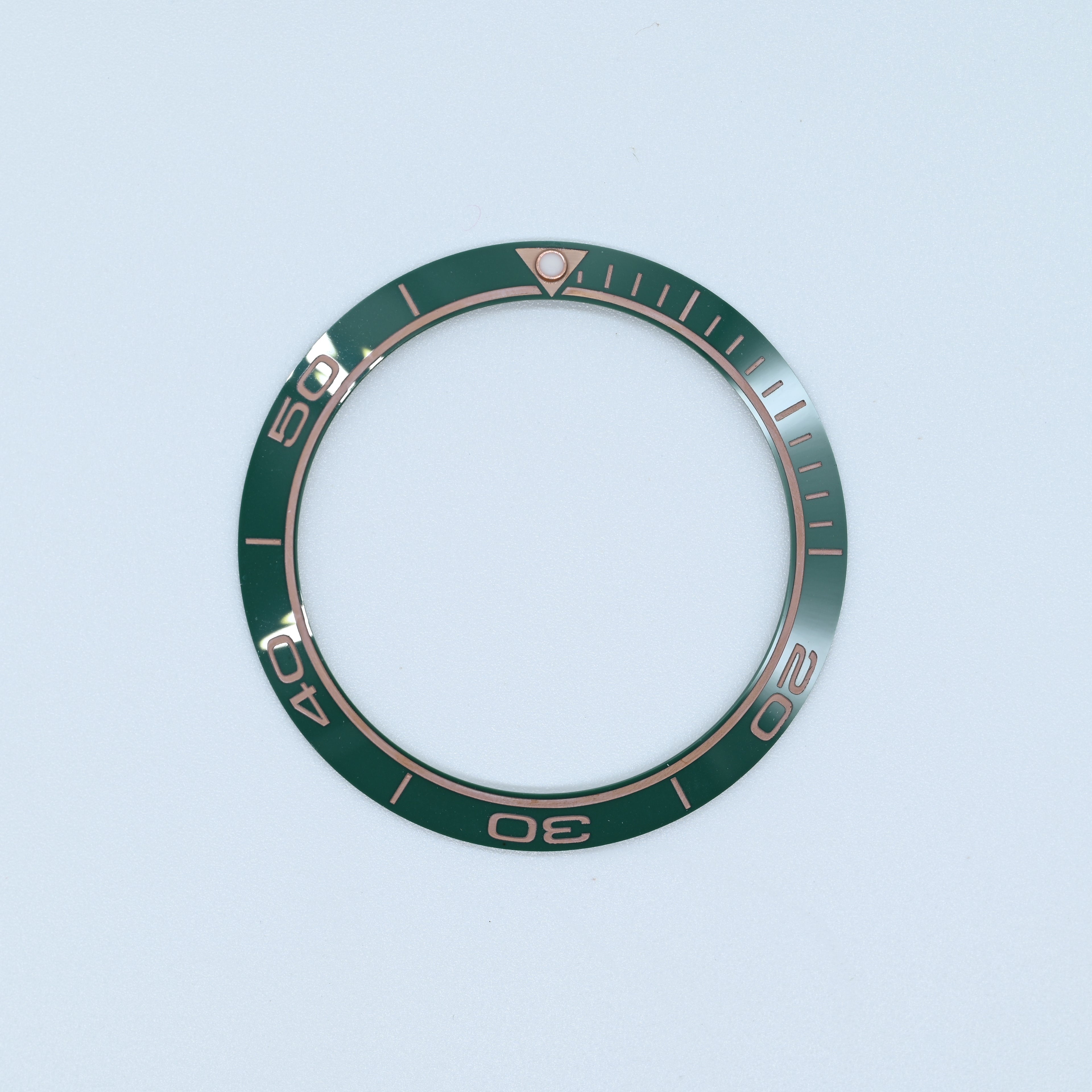 BZI073 38mm PO Style Green Sloped Insert