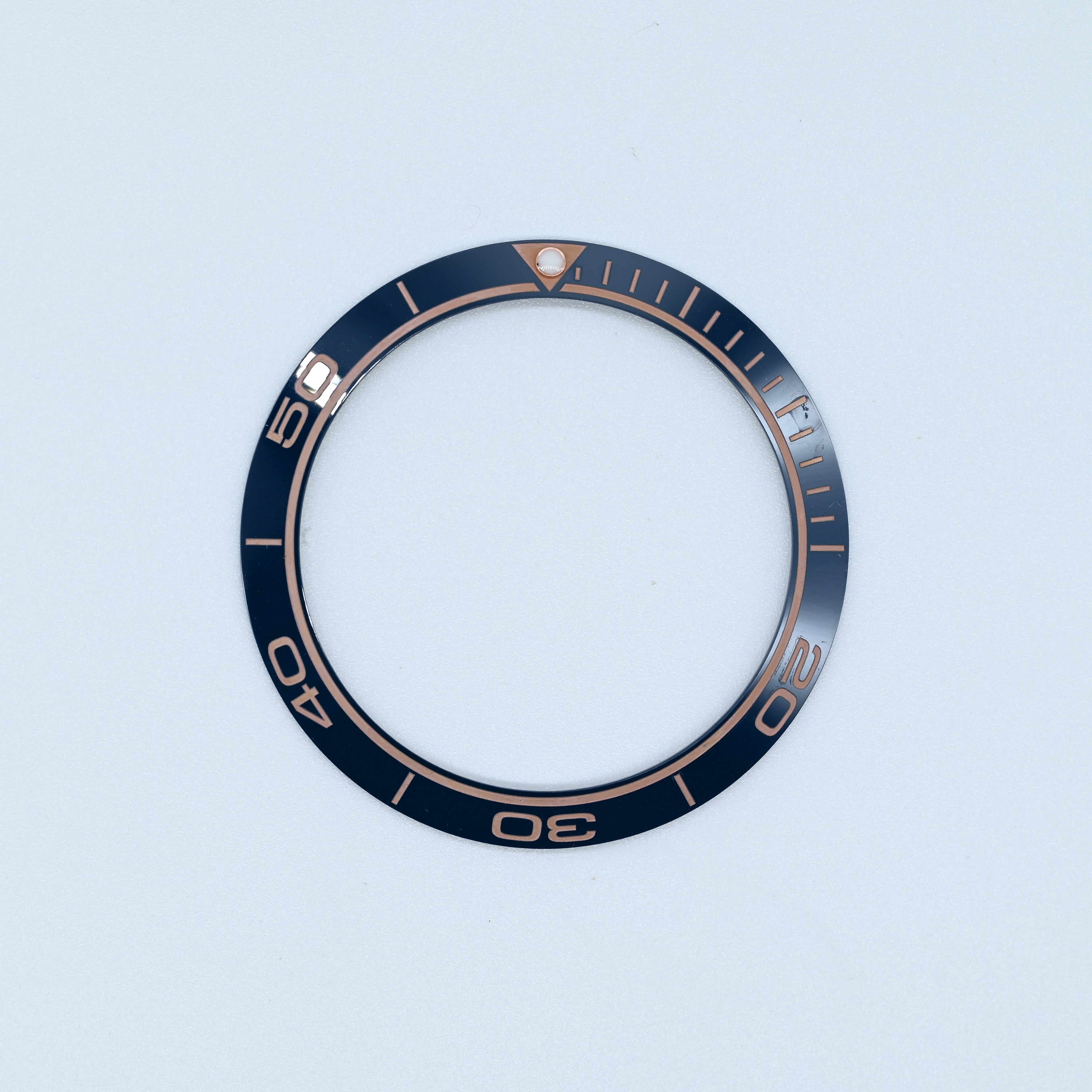 BZI074 38mm PO Style Aegean Blue Sloped Insert