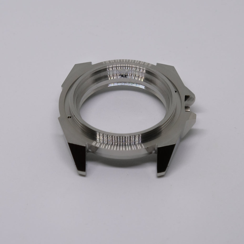 CAS004 Samurai SKX007 Conversion Silver Case with Case Back