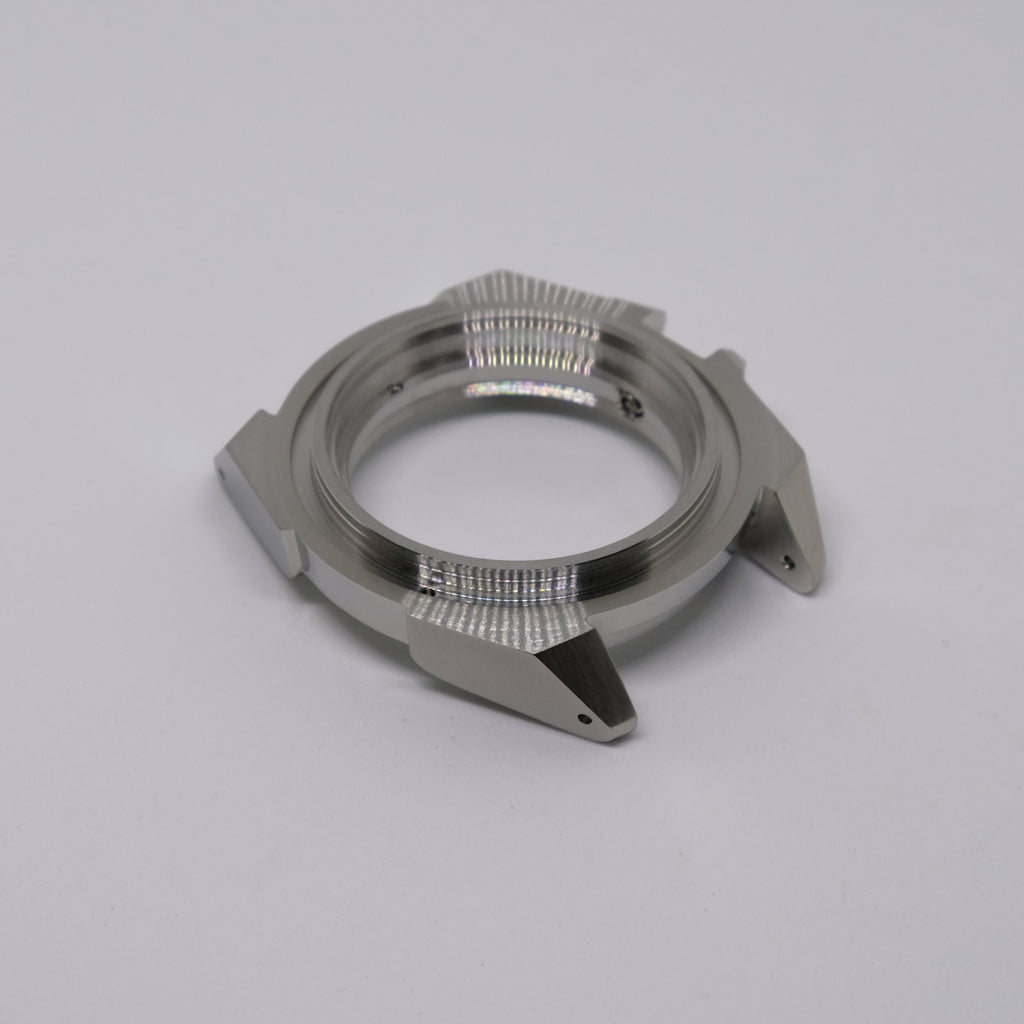 CAS004 Samurai SKX007 Conversion Silver Case with Case Back