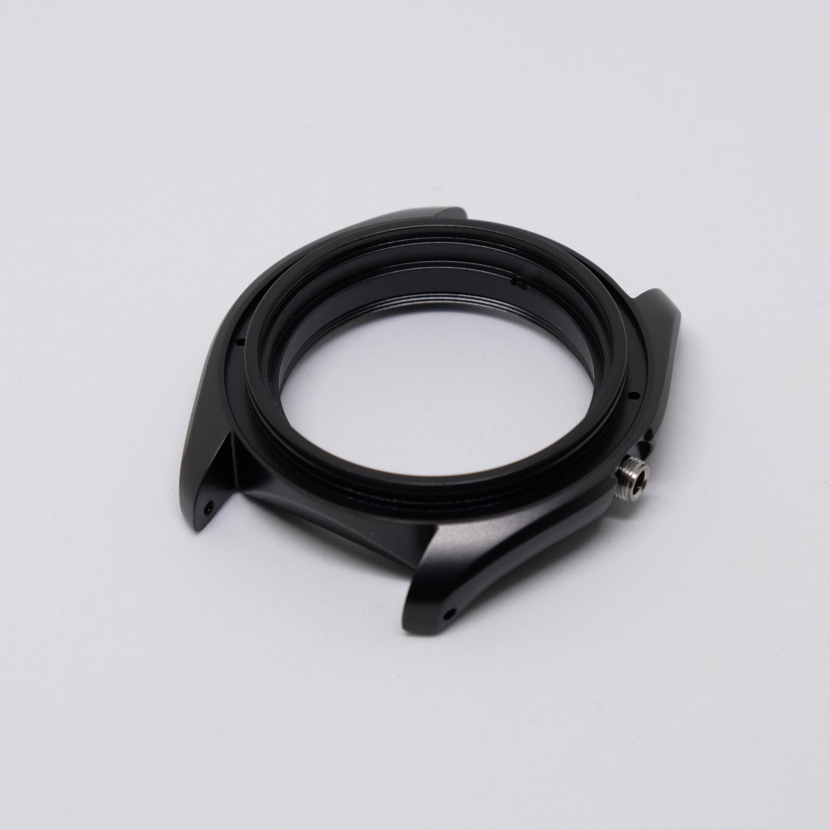 PVD Matte Black 3o'clock NCG Case with Case Back - CAS005