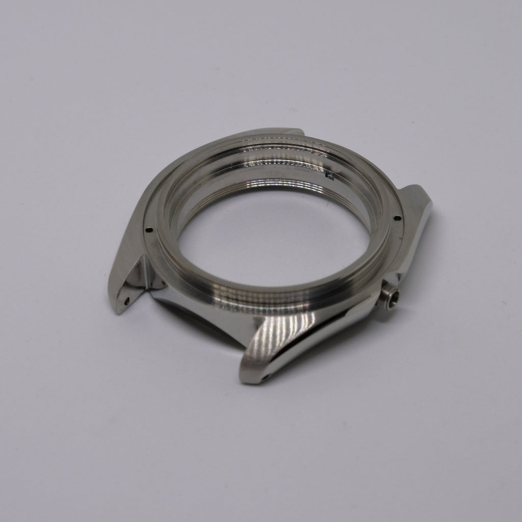 Silver 3o'clock NCG Polished Case with Case Back - CAS005