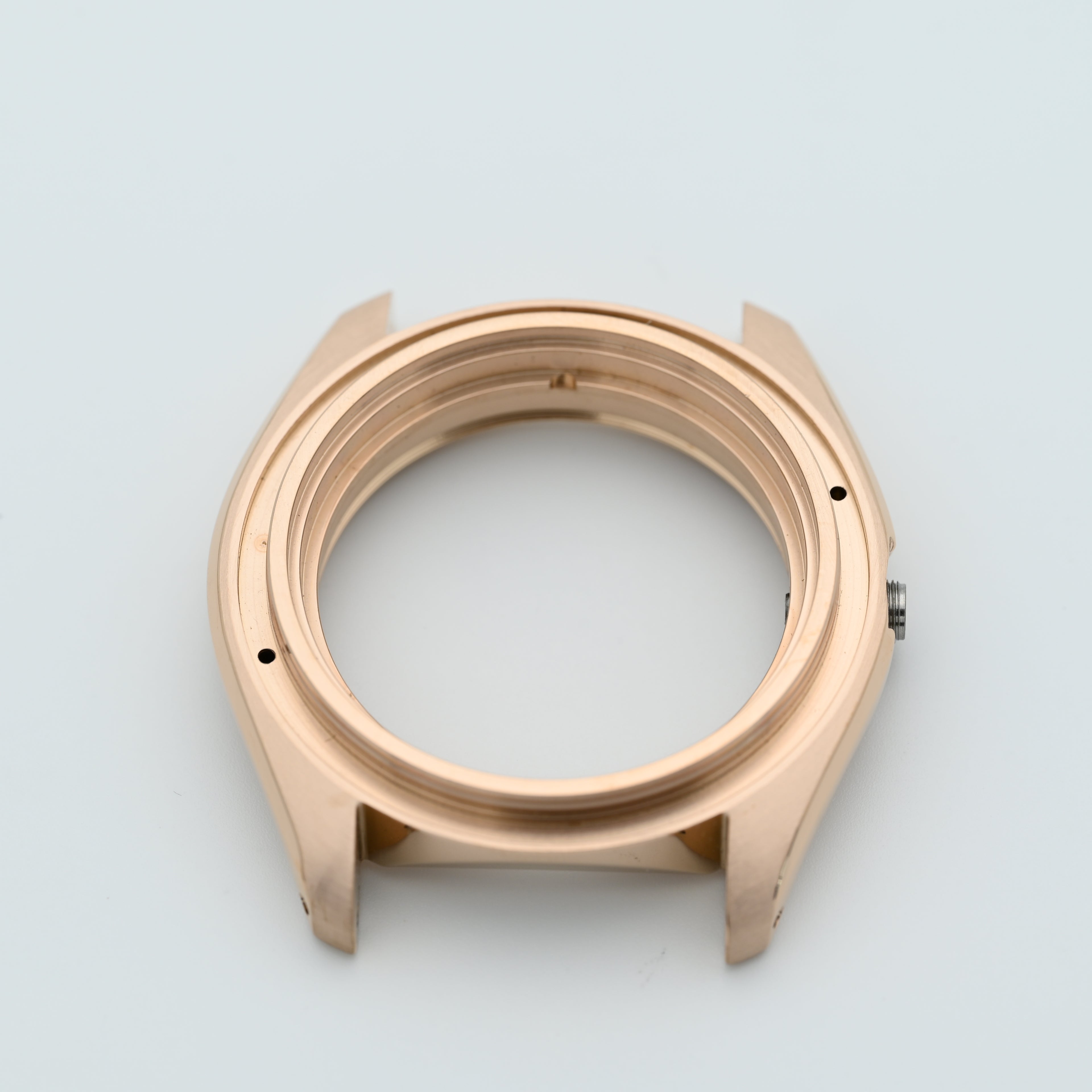 CAS005 Rose Gold 3o'clock NCG Polished Case with Case Back