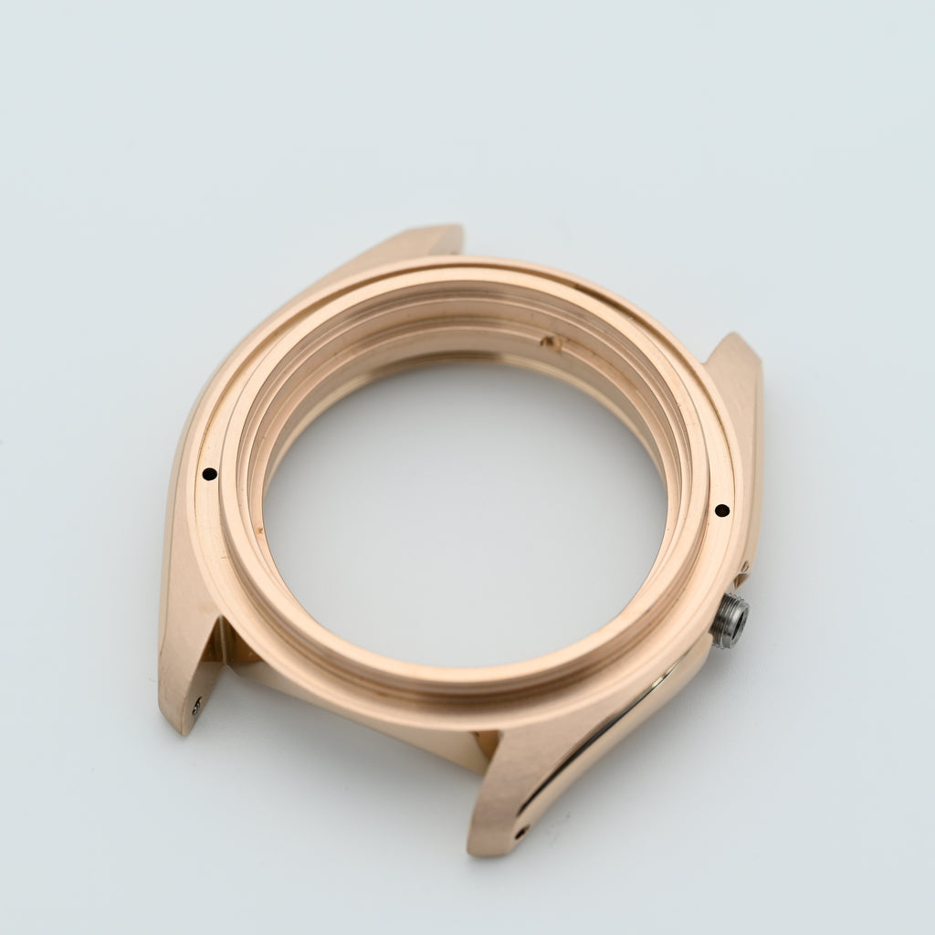 CAS005 Rose Gold 3o'clock NCG Polished Case with Case Back